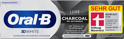 Zahnpasta 3D White Luxe Charcoal Oral-B