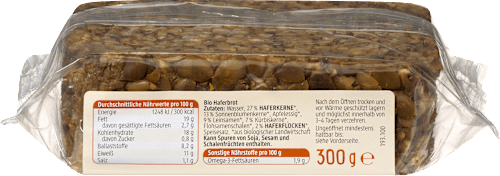 Bio zabkenyér magvakkal dmBio