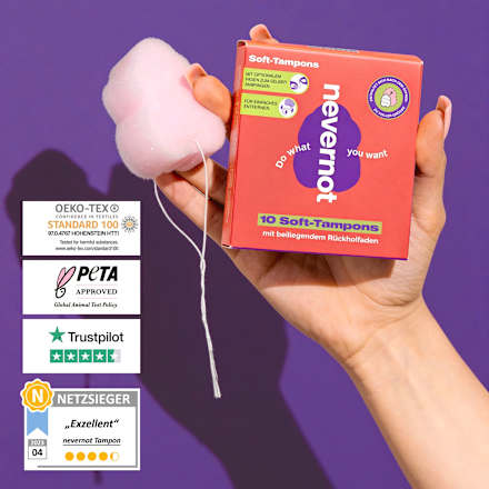 Soft-Tampons nevernot