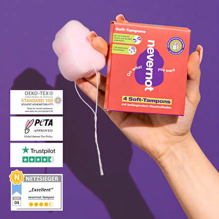 Soft-Tampons nevernot