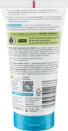Gesichtspeeling Hydro alverde NATURKOSMETIK
