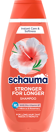 Шампоан за дълга коса с хибискус и розмарин schauma