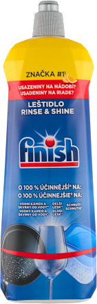 Leštidlo do umývačky riadu Rinse & Shine Finish