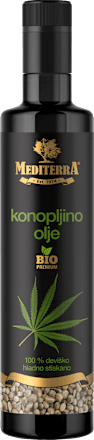 Bio konopljino olje MEDITERRA