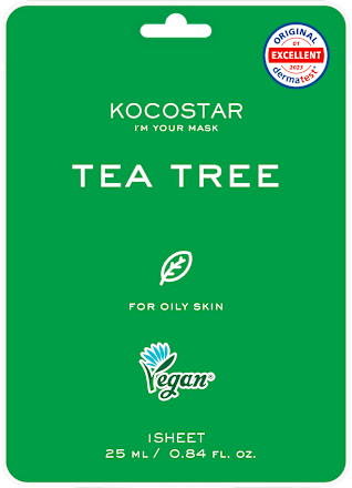 textilní pleťová maska Tea Tree Kocostar