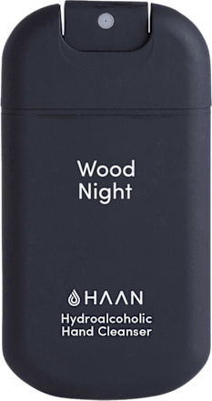 Hydratačný čistiaci sprej na ruky Wood Night HAAN