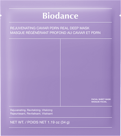 Maska w płachcie Rejuvenating Caviar PDRN Real Deep Mask Biodance