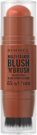 Kremno rdečilo v stiku Blush'N'Brush, 300 Nearly Suede RIMMEL LONDON