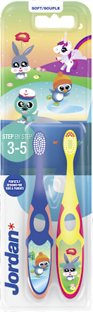 Dječja četkica za zube Step By Step, 3 – 5 god., više vrsta Jordan