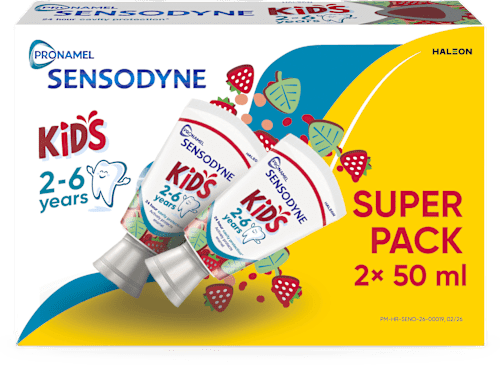 Pasta za zube Kids, 2 – 6 god., duopack (2 x 50 ml) SENSODYNE