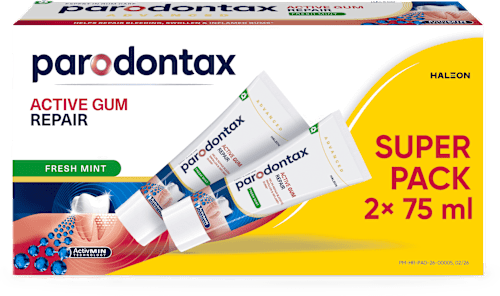 Pasta za zube Active Gum Repair, duopack (2 x 75 ml) – Svježa metvica parodontax
