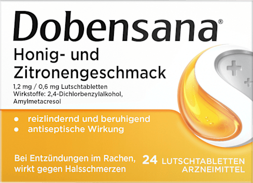 Honig- und Zitronengeschmack Lutschtabletten Dobensana