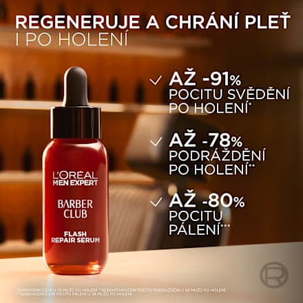 pleťové sérum Barber Club  L'ORÉAL PARiS MEN EXPERT