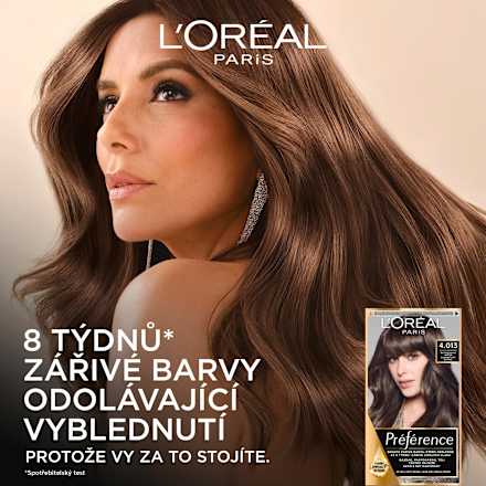 barva na vlasy 7.3 Zlatá blond L'ORÉAL PARiS PRÉFÉRENCE