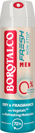 Deospray Fresh Non-Stop Silver Sage Scent Borotalco