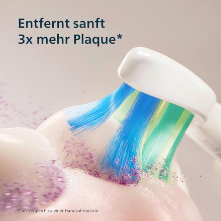Elektrische Zahnbürste 1100 HX3901/01 weiß Philips Sonicare