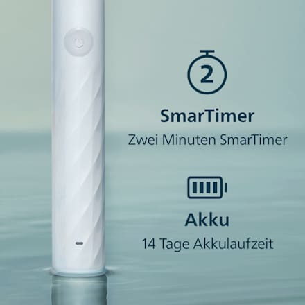 Elektrische Zahnbürste 1100 HX3901/01 weiß Philips Sonicare