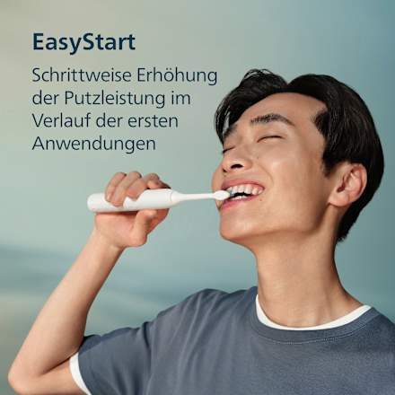 Elektrische Zahnbürste 1100 HX3901/01 weiß Philips Sonicare