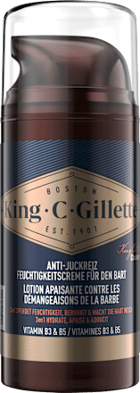 Gesichtscreme Anti-Juckreiz King. C. Gillette