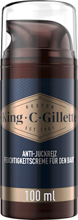 Gesichtscreme Anti-Juckreiz King. C. Gillette
