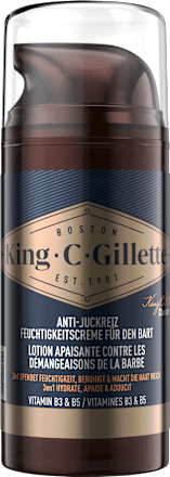 Gesichtscreme Anti-Juckreiz King. C. Gillette