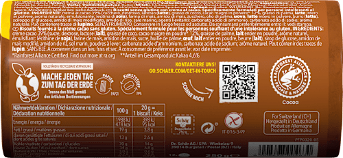Doppelkekse mit Kakaocremefüllung Glutenfrei Schär