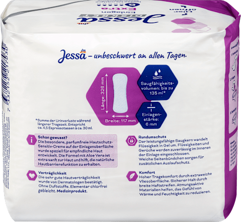 Einlagen Inkontinenz Extra Jessa DISKRET