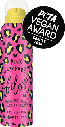 Duschschaum Pink Leopard bilou