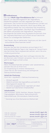 FloraBalance Vaginalgel gesunde Vaginalflora Multi-Gyn
