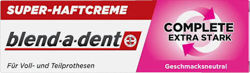Haftcreme Complete geschmacksneutral blend-a-dent
