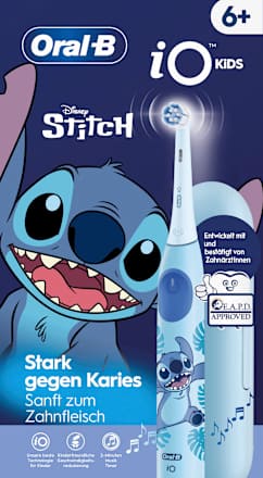 Elektrische Zahnbürste Kinder iO Stitch mit Reiseetui, ab 6 Jahren Oral-B