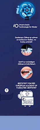 Elektrische Zahnbürste Kinder iO Stitch mit Reiseetui, ab 6 Jahren Oral-B