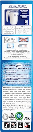 Vollwaschmittel Pulver Aprilfrisch Lenor
