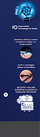 Elektrische Zahnbürste iO Kinder Spiderman mit Reiseetui, ab 6 Jahren Oral-B