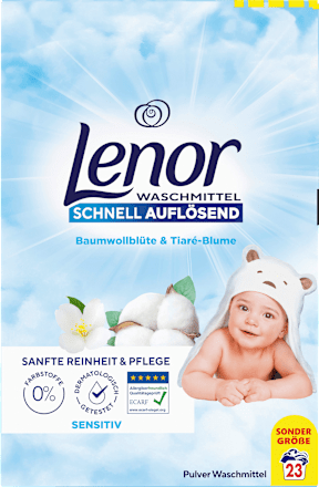 Vollwaschmittel Pulver Sensitiv Lenor