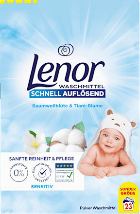 Vollwaschmittel Pulver Sensitiv Lenor