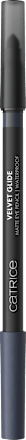 Kajalová ceruzka na oči Velvet Glide Matte 030 Grey Flow CATRICE