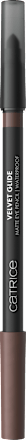 Kajal Velvet Glide Matte Eye Pencil 020 Hazel Edge CATRICE