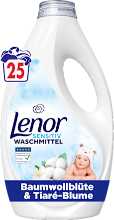 Vollwaschmittel flüssig sensitiv Lenor