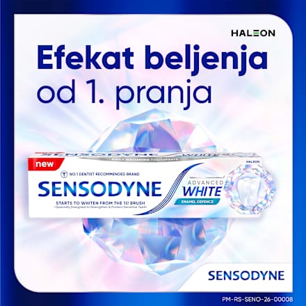 ADVANCED WHITE ENAMEL DEFENCE pasta za zube  SENSODYNE