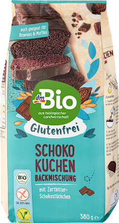 Backmischung Schokokuchen, glutenfrei dmBio