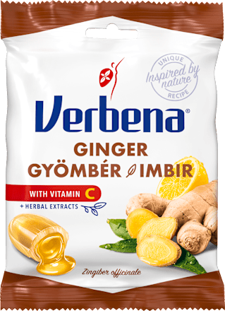 Cukierki ziołowe imbir Verbena