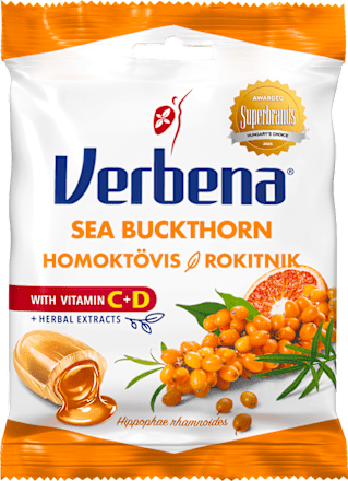 Cukierki ziołowe rokitnik Verbena