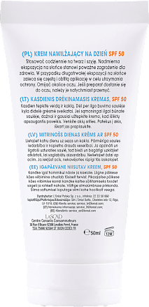 Krem nawilżający na dzień SPF 50 Mixa