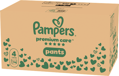 Hlačne plenice velikost 4 - mesečno pakiranje (9-15 kg) Pampers Premium Care