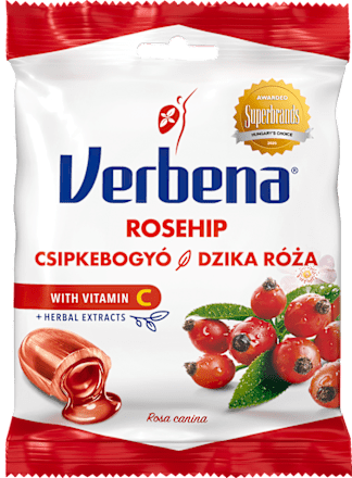 Cukierki ziołowe dzika róża Verbena