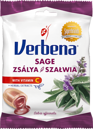Cukierki ziołowe szałwia Verbena