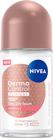 Guľôčkový antiperspirant Derma Control Clinical Ultra Dry Touch NIVEA
