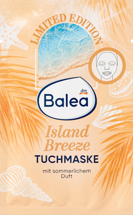 textilní pleťová maska Island Breeze Balea