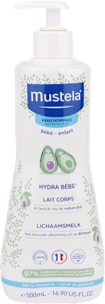 Hidratantno mlijeko za tijelo za bebe Mustela